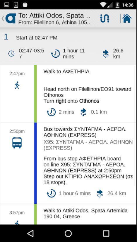 Aplicație cunoașterea rutelor de autobuz în timp real până la sosirea vehiculelor de transport public - Atena (Grecia). - Aplicație cunoașterea rutelor de autobuz în timp real până la sosirea vehiculelor de transport public Atena "Grecia"