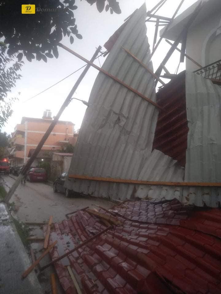 اخبار اليونان زاكينثوس - "صور" من الأضرار الناجمة عن إعصار في زاكينثوس