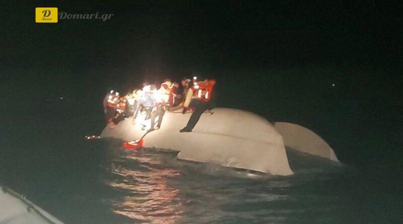 القبض على ثلاثة ناجين من قارب مهاجرين انقلب قبالة سواحل جزيرة باروس