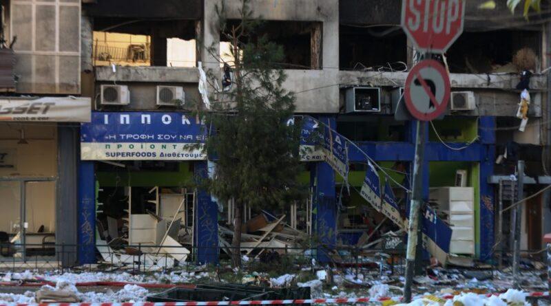 انفجار في وسط أثينا بسبب تسرب غاز