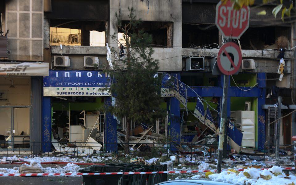 انفجار في وسط أثينا بسبب تسرب غاز