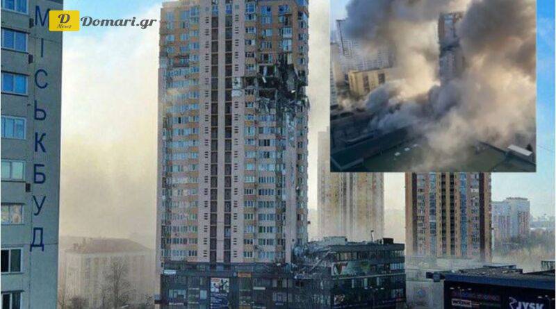 الروس ‘يقصفون’ كييف ، إصابة مبنى سكني – وأنباء عن مقتل 198 أوكرانيًا – فيديو