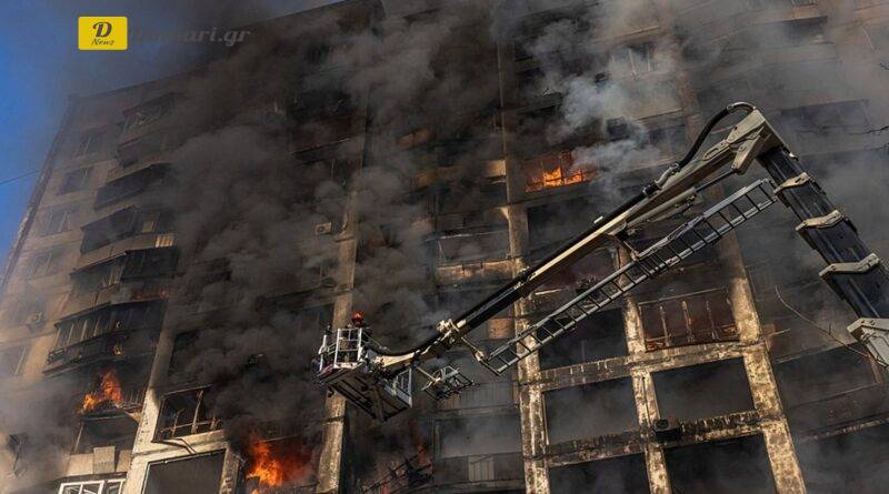 كييف تفرض حظر تجول لمدة 36 ساعة بعد قصف على مبانٍ سكنية