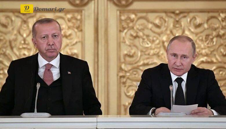أردوغان يدعو بوتين لوقف إطلاق النار وتوقيع اتفاق سلام