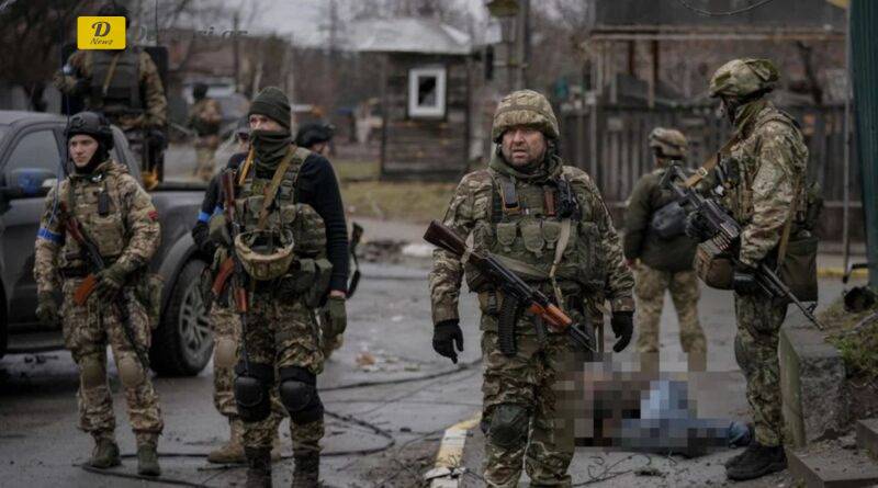 أوكرانيا: تراجع الروس والشوارع في بوسا مليئة بالجثث صور صادمة