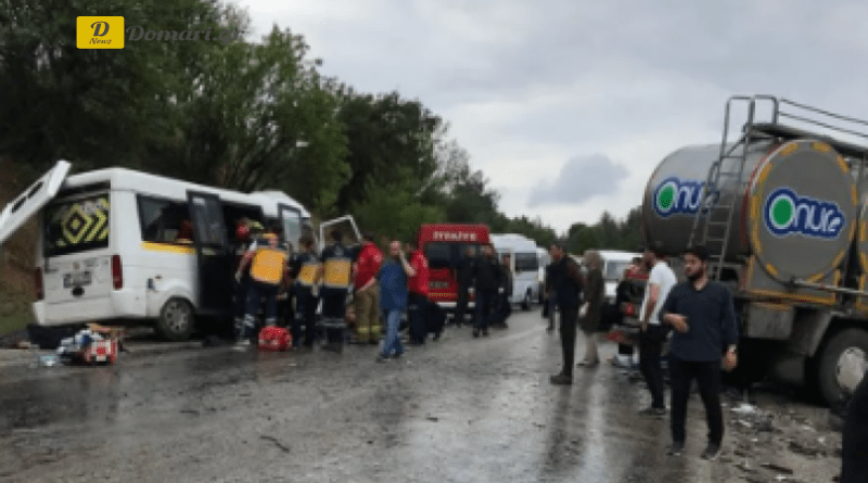مصرع 8 بحادث سير أثناء توجههم لحفل زفاف في غرب تركيا